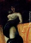 Franz von Stuck Sensuality painting